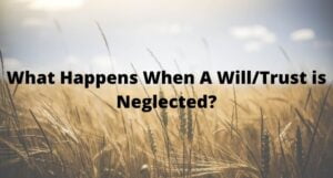 Read more about the article What Happens When A Will/Trust is Neglected?