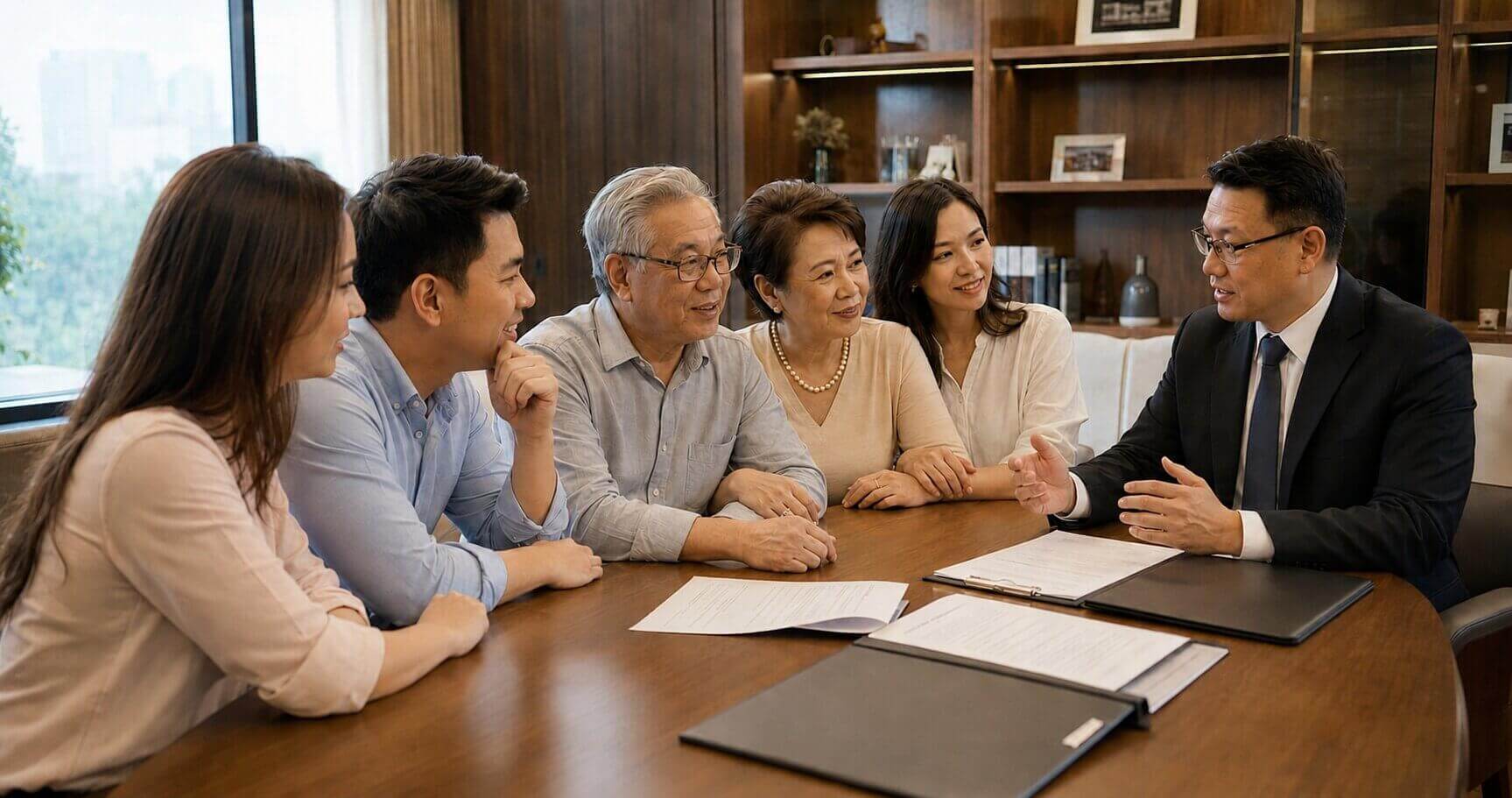 How Can You Protect an Inheritance From a Child's Spouse? 2 Malaysian family meeting